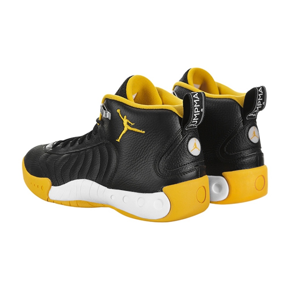 Nike Air Jordan Jump man Pro Black Yellow Sneakers - Picture 6 of 7